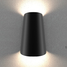 Chiara Tri-Colour LED Outdoor Up/Down Wall Light