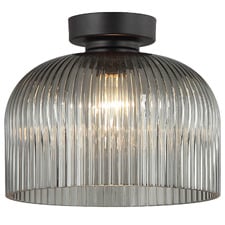 Xamira Iron & Glass DIY Batten Fix Light