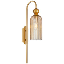 Eos Glass & Iron Wall Light
