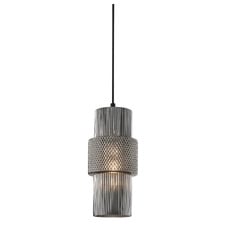 Elio Iron & Glass Pendant Light