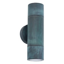 Xyler Brass Outdoor Up/Down Wall Light