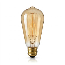 Wickham E27 Tubular 25W Dimmable LED Filament Bulb