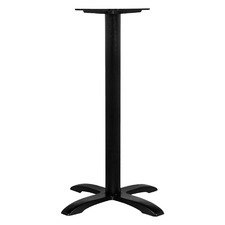 Black Baccra Iron 4 Way Bar Table Base