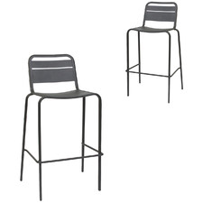 75cm Lambretta Outdoor Bar Stools (Set of 2)