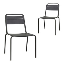 Lambretta Outdoor Side Chairs (Set of 2)