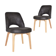 Florence Isolotto I Ash Wood Side Chairs (Set of 2)