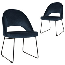 Luxor Upholstered Visitor Chairs (Set of 2)