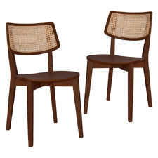 Avignon Ash Wood Dining Chairs (Set of 2)