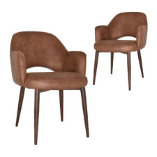 Lex Faux Leather Dining Chairs (Set of 2)