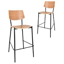 77cm Easton Bar Stools (Set of 2)