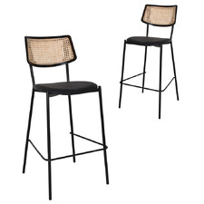 77cm Easton V Bar Stools (Set of 2)