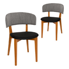 Koch Upholstered Dining Chairs (Set of 2)