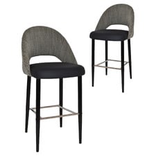 Callie Upholstered Bar Stools (Set of 2)