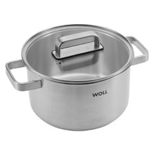 20cm Steel Stock Pot with Lid