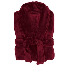 Merlot Microplush Bath Robe