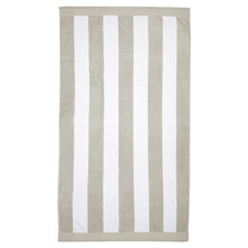 Classic Stripe Egyptian Cotton Beach Towel