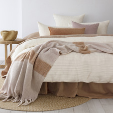 Lores Cotton-Blend Quilt Cover Set