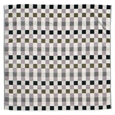Checkered Jacquard Cotton Beach Blanket