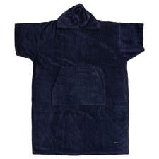 Navy Wylie Cotton Beach Poncho