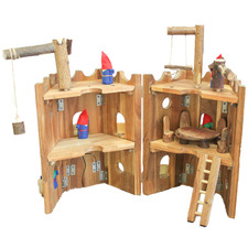 23 Piece Hollow Tree Castle Play Set