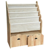 Q Toys Kids' 2 Drawer Bookcase