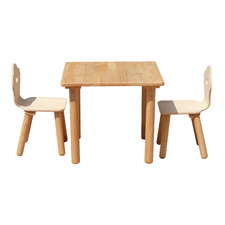Q Toys Kids' Classic Square Table & Chairs Set
