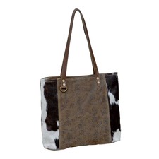 Pesai Floral Cow Hide Bag