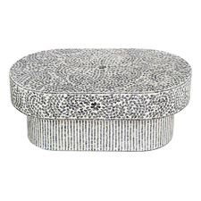 Amanda Capiz Shell Coffee Table