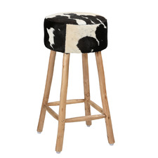 80cm Tama Cowhide Barstool