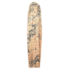 Ola Mango Wood Decorative Surfboard