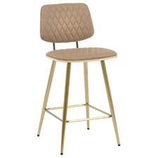 65cm Xena Faux Leather Bar Stool