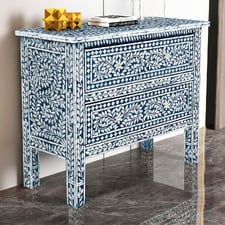 Cosima Mother of Pearl 2 Drawer Chest