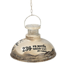 Industrial Iron 236 Iron Pendant Light