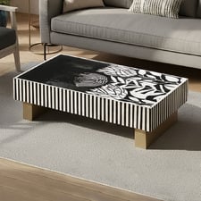 Rosa Mother of Pearl Coffee Table