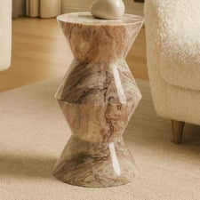 Kyway Marble Side Table