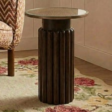 Carson Mango Wood Side Table
