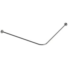Commercial Polished Chrome Stainless Steel Shower Rail