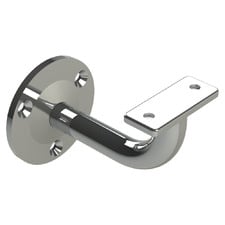 Extended Flat Top Exposed Stair Rail Bracket