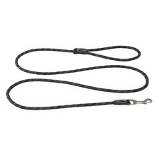 Black Classic Rope Dog Leash