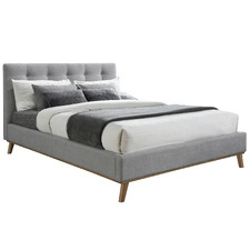 Mist Saiga Upholstered Bed