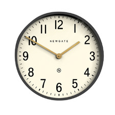 Matte Blizzard Grey Mr Edwards Wall Clock