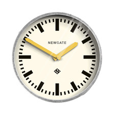 Luggage Galvanised Wall Clock