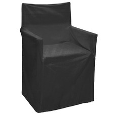 Charcoal Cotton Director Chair Cover
