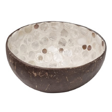Spotted Coconut Nacre Decorative Bowl