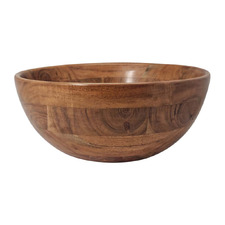 Brooks 30cm Acacia Wood Salad Bowl