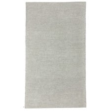 Light Grey Tia Hand-Woven Wool-Blend Rug