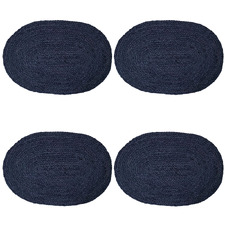 Madden Oval Jute Placemats (Set of 4)
