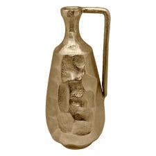 Gold Nelly Hammered Vase