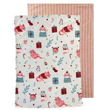 2 Piece Anya Cotton Tea Towel Set
