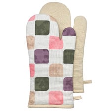 2 Piece Celyn Cotton Oven Mitt Set